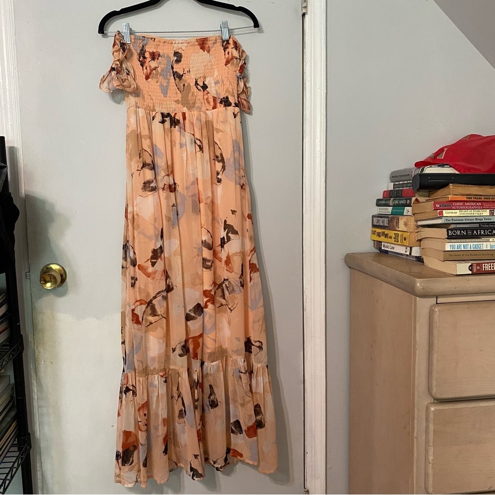 {Y.A.S | ASOS} Summer Maxi Dress | Abstract Floral Print ~ Size Small - Picture 3 of 16